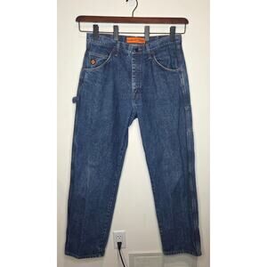Wrangler FR Riggs Work wear fire resistant blue jeans - 34 x 34